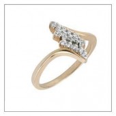 Designer Ring with Certified Diamonds In 18k Gold - LR0013R